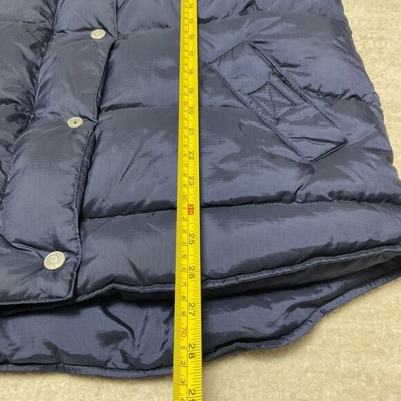 Vintage DKNY Men’s Goose Down and Feather Puffer Vest Navy Size Small - Picture 6 of 6